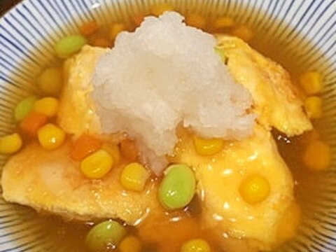 ささみのピカタ☆野菜あんかけ